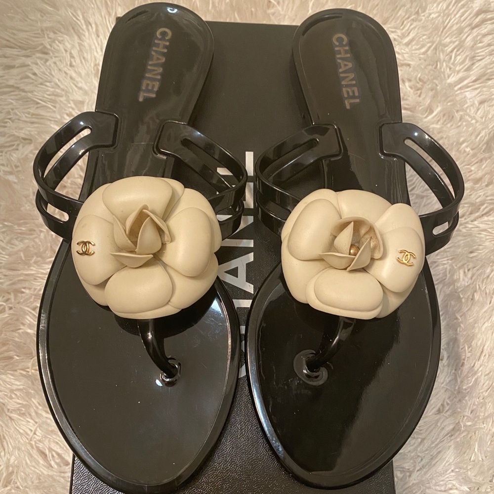 Chanel Jelly Sandals